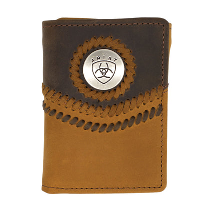 Tri-Fold Wallet - Two Toned Accents