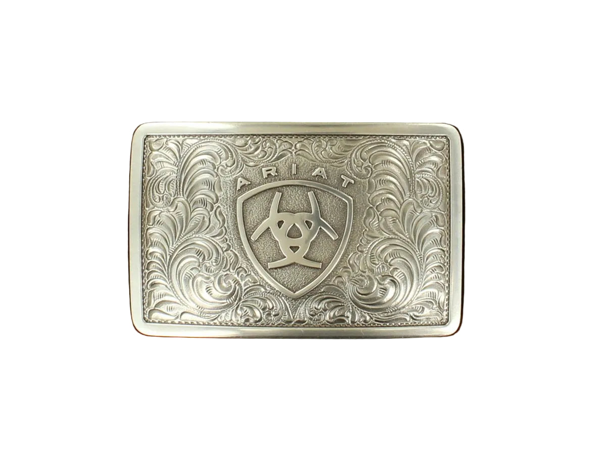 Antique Silver Filagree Buckle