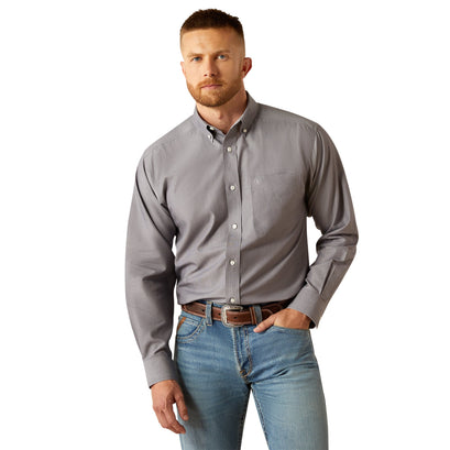 Wrinkle Free Solid Classic Fit Shirt