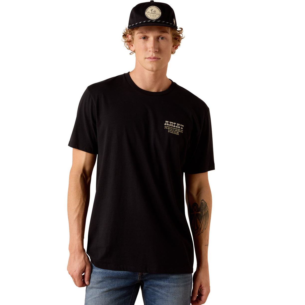 Ariat Country and Western Lockup Classic Fit T-Shirt