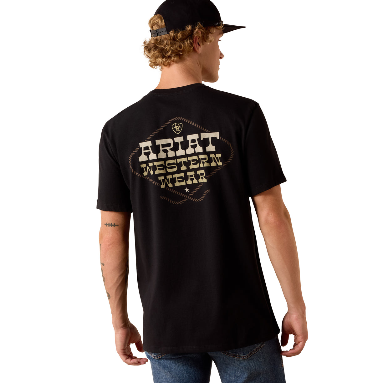 Ariat Country and Western Lockup Classic Fit T-Shirt