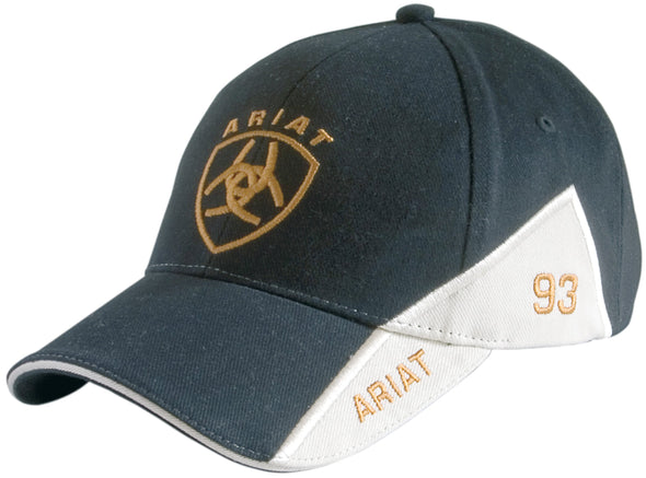 Ariat Signature Cap Black / Natural 10-702 BLACK