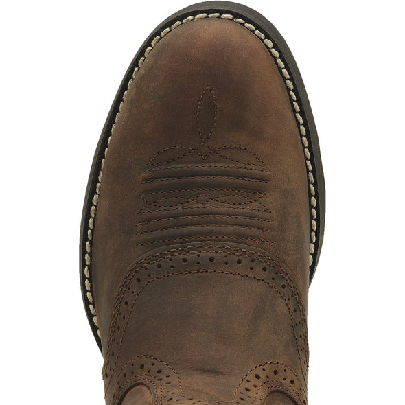 Heritage Stockman Driftwood Brown toe