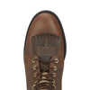 Heritage Lacer II Distressed Brown toe