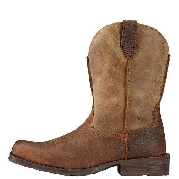 Men's Rambler Western Boots in Earth / Brown Bomber 10002317 Ariat side