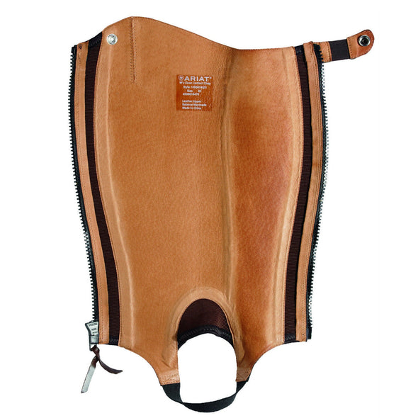 Ariat Unisex Close Contact Chap Waxed Chocolate 10004545 inside
