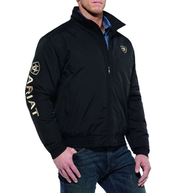 Ariat Men's New Team Logo Jacket Black 10009945 