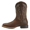 Men's Hybrid Rancher Western Boots in Brown Oiled Rowdy 10014070 Ariat side