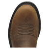 Ariat Men's Groundbreaker ST Brown 10014241 toe