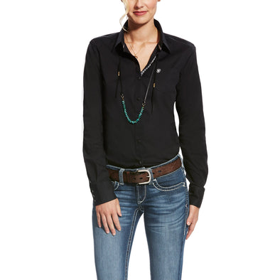 Ariat Women's Kirby Stretch Shirt Black 10022056