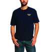 Ariat Rebar Cotton Strong Logo T-Shirt Navy 10025410