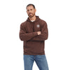 Southwest Leather Sweatshirt