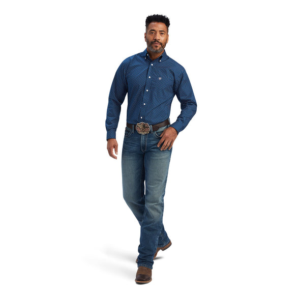Wrinkle Free Sterling Fitted Shirt