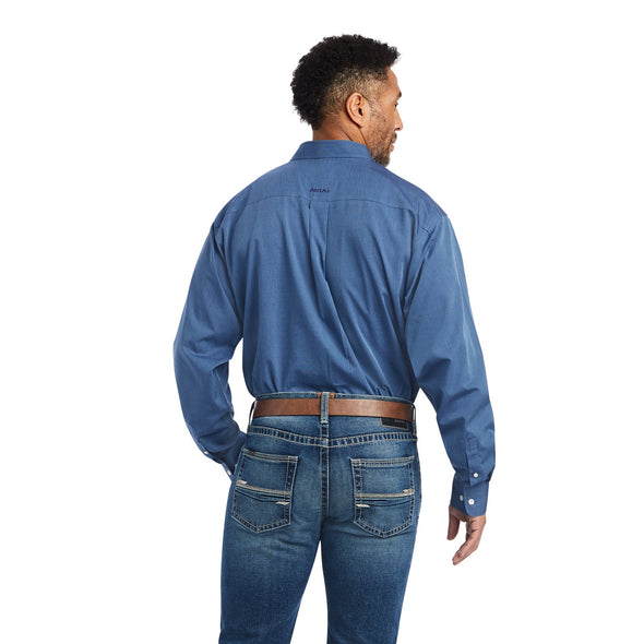 Wrinkle Free Solid Pinpoint Oxford Classic Fit Shirt