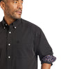 Wrinkle Free Solid Pinpoint Oxford Classic Fit Shirt