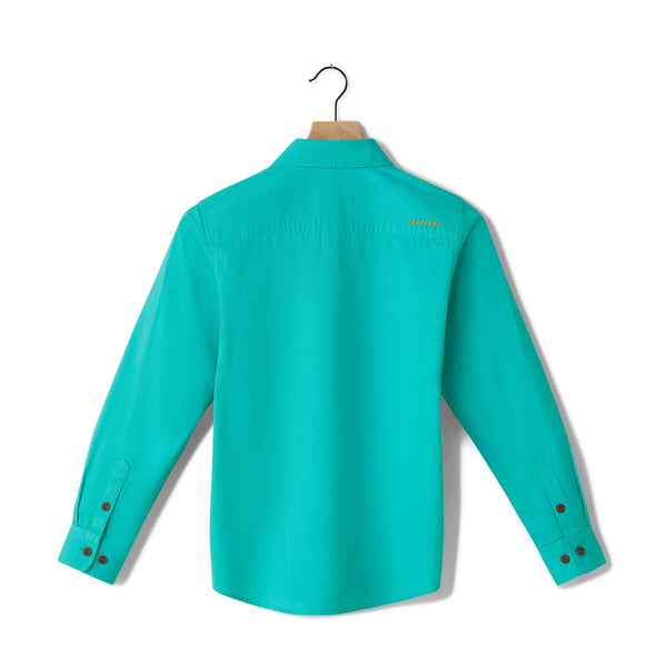 Youth Rebar Half Button Workshirt