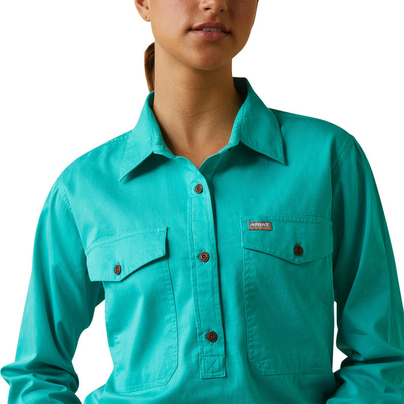 Rebar Half Button Workshirt