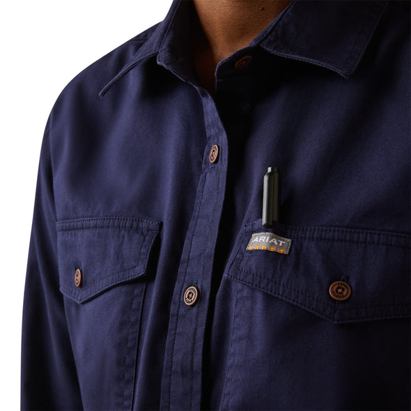 Rebar Half Button Workshirt