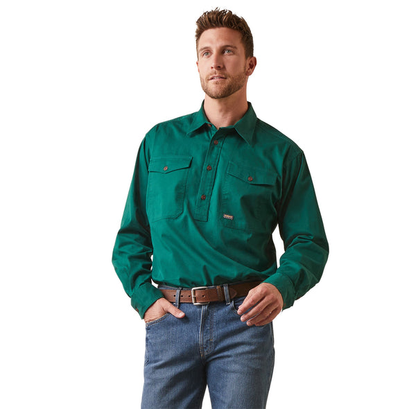 Rebar Half Button Workshirt