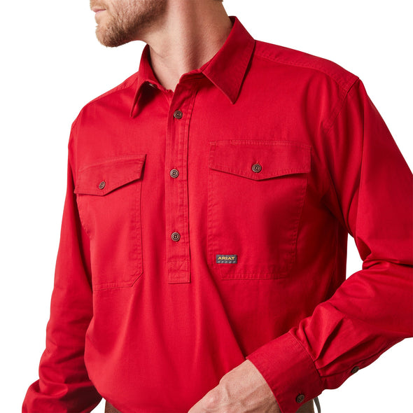 Rebar Half Button Workshirt