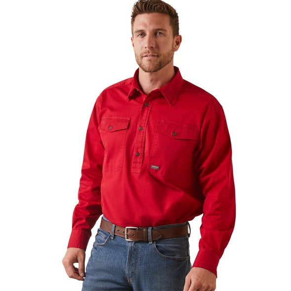 Rebar Half Button Workshirt