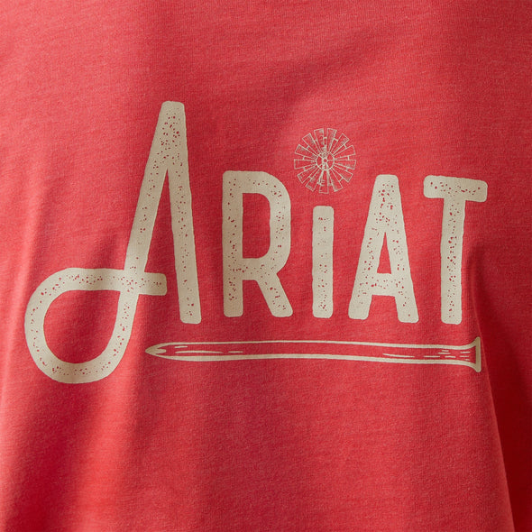 Rebar Workman Graphic Ariat Logo T-Shirt