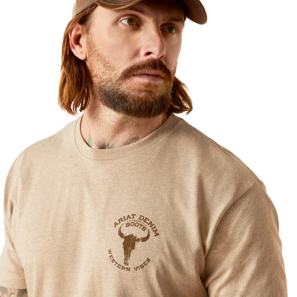 Bison Skull Tee