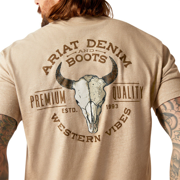 Bison Skull Tee