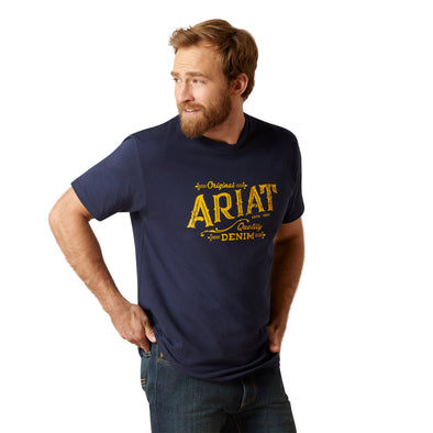 Denim Label Tee