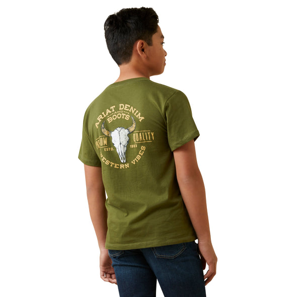 Bison Skull Tee