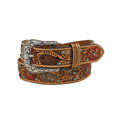 Women's Flower Underlay Belt