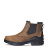 Men's Barnyard Twin Gore II Waterproof Boots in Antique Brown 10033879 Ariat side