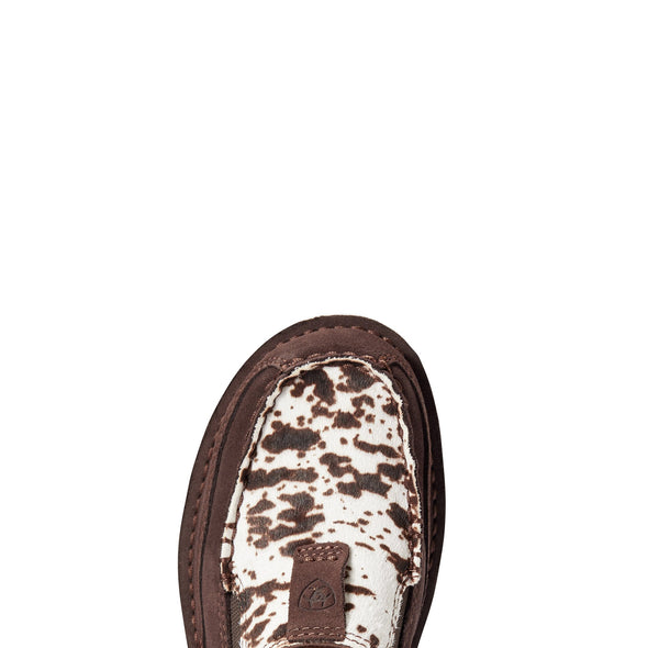 Ariat Women's Cruiser Chocolate Chip Suede / Spotted Hair On 10033932 toe