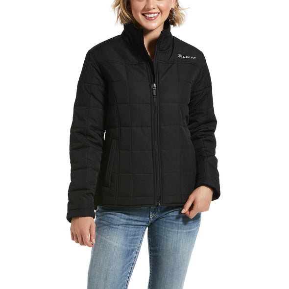 Women's REAL Crius Jacket in Black 10032982 Ariat