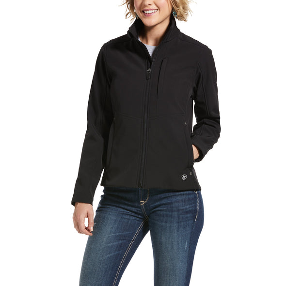 Women's R.E.A.L. Aztec Jacket Fleece in Indigo Heather 10033006 Ariat 