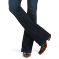 Ariat Women's R.E.A.L. High Rise Ballary Boot Cut Jean 10036813 PENNSYLVANIA leg