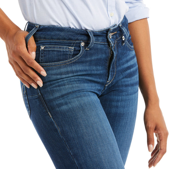 Ariat Women's R.E.A.L. Perfect Rise Abby Straight Jean 10036814 Mckenzie detail