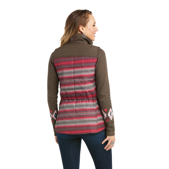 Women's REAL Crius Vest in Serape 10037468 Ariat back
