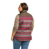 Women's REAL Crius Vest in Serape 10037468 Ariat plus back