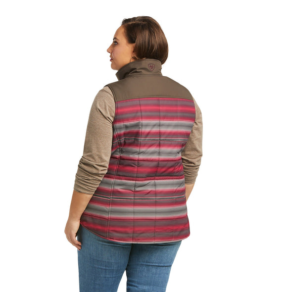 Women's REAL Crius Vest in Serape 10037468 Ariat plus back