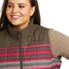 Women's REAL Crius Vest in Serape 10037468 Ariat plus logo