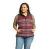 Women's REAL Crius Vest in Serape 10037468 Ariat plus