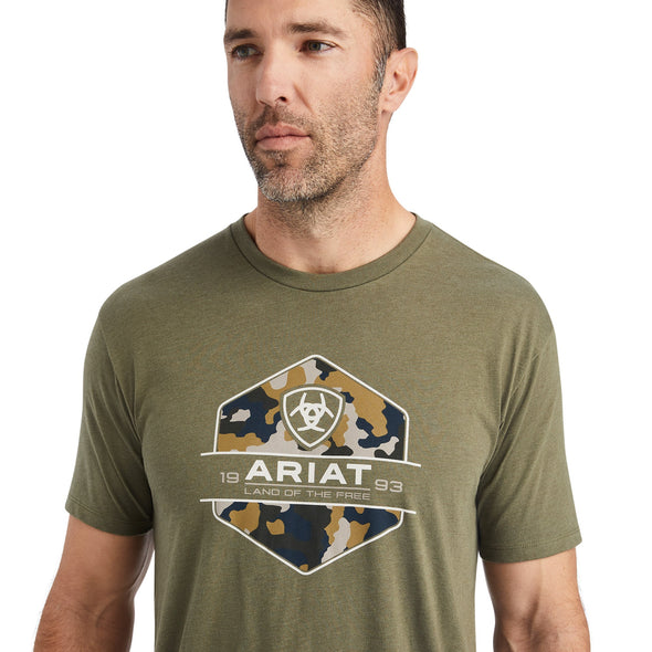 Ariat Camo Badge T-Shirt
