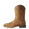 Men's Hybrid Rancher Western Boots in Distressed Brown 10023175 Ariat side