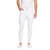 Men's Tri Factor Grip Knee Patch Breech Riding Pant in White 10030545 Ariat