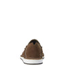Ariat Women's Cruiser Brown Suede / Brown Floral Emboss 10031609 toe