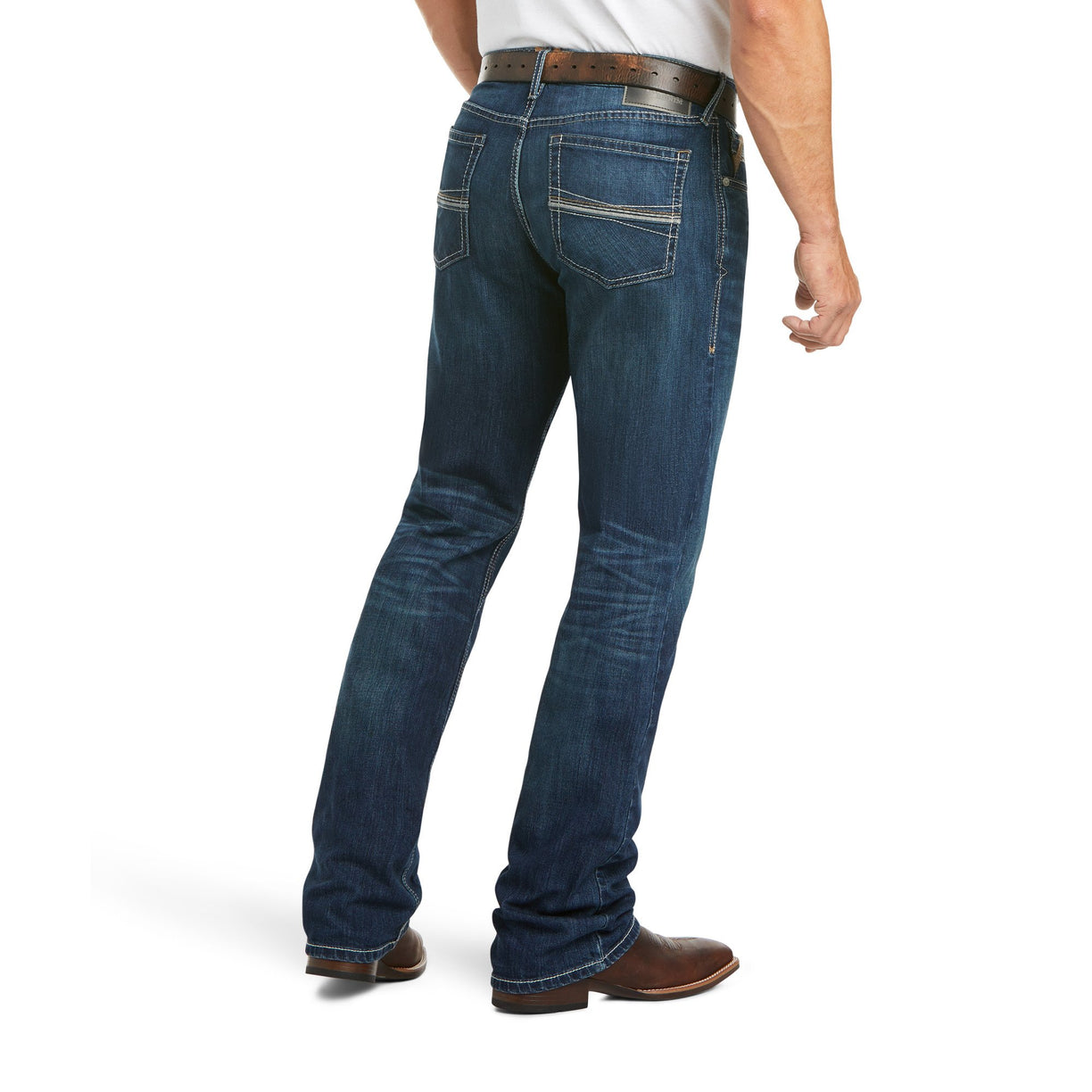 Ariat Men's M4 Low Rise Stretch Bragg Boot Cut Ford 10034630 back