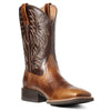 Men's Sport Wide Square Toe Western Boots in Tan Bomber 10035996 Ariat medial