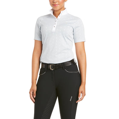 Women's Showstopper Show Shirt in Pearl Grey, 10035262 Ariat