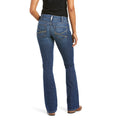 Women's R.E.A.L Mid Rise Liliana Boots Jeans in Irvine 10034659 Ariat back